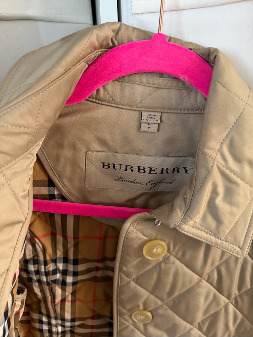 Burberry Quilted Jacket - Picture 3 of 10